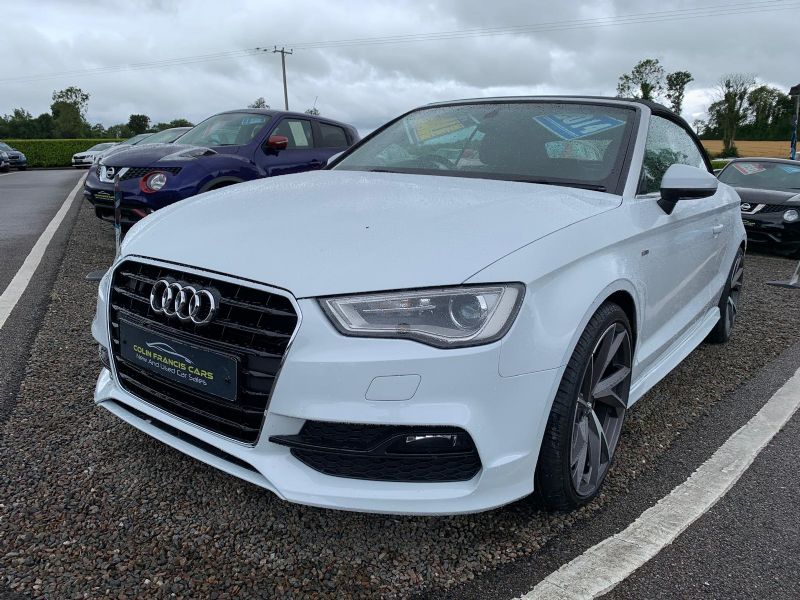 test22014 Audi A3 Cabriolet Petrol Manual – Colin Francis Cars – Mid Ulster